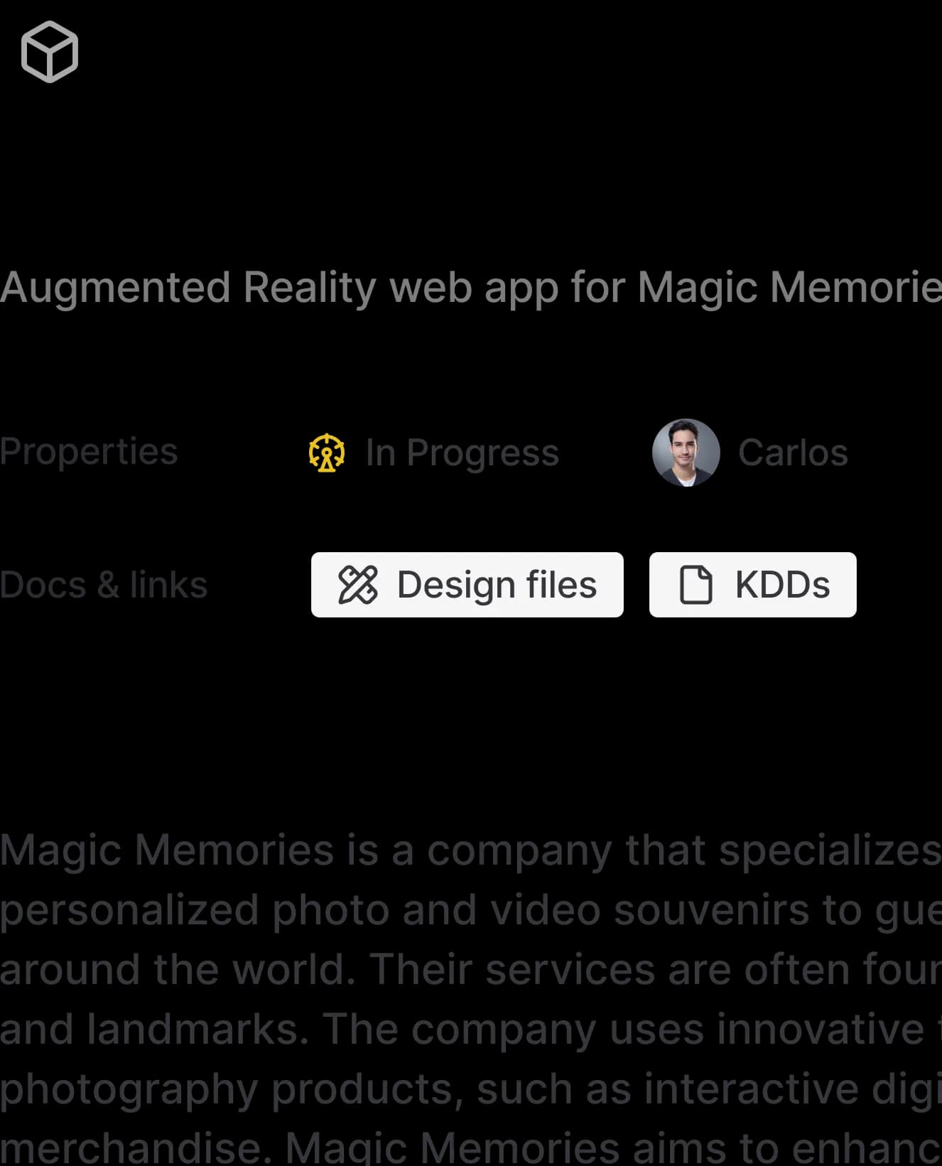Illustrative interface from the design template, not a live audit result
