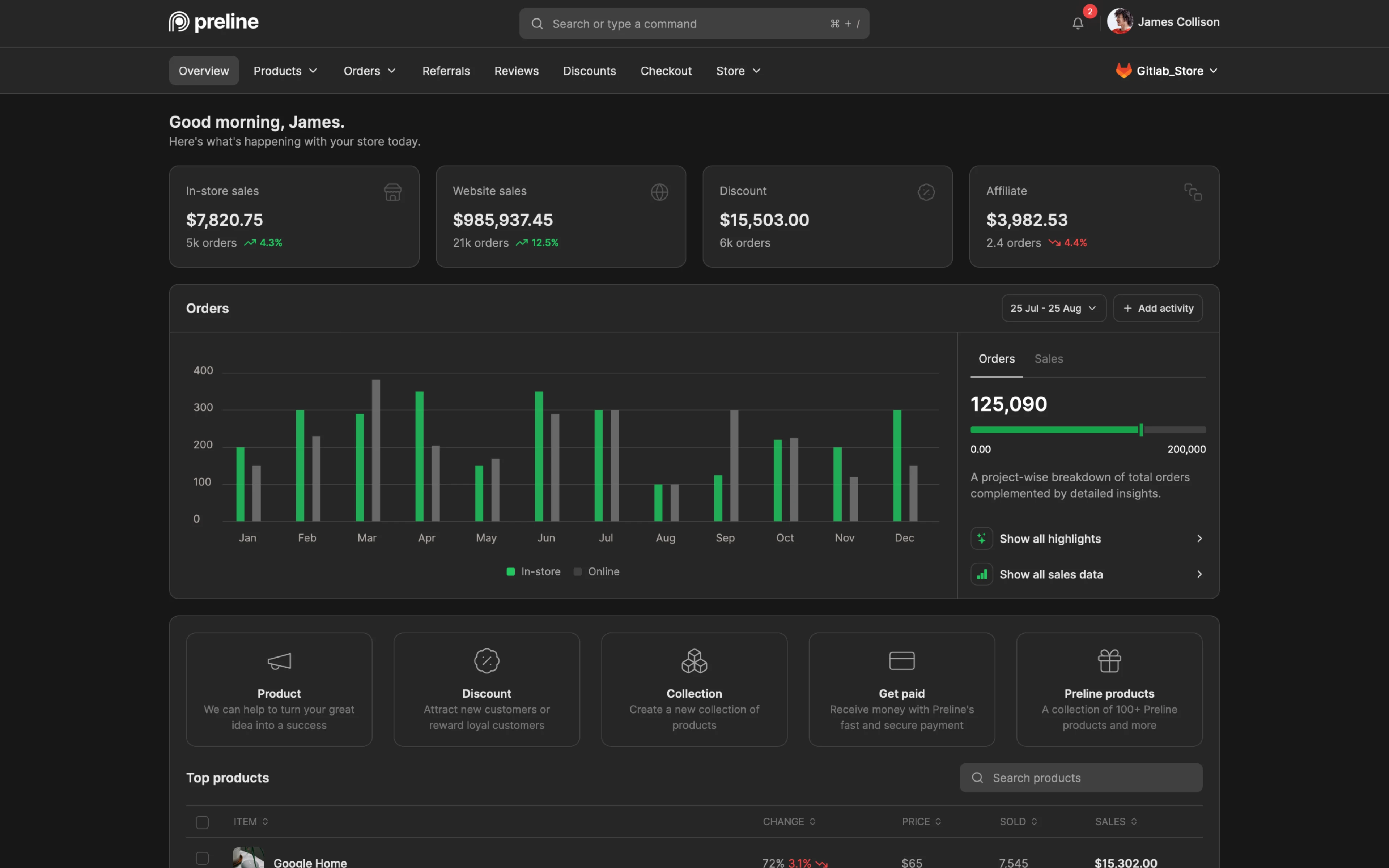 E-commerce Hero Image