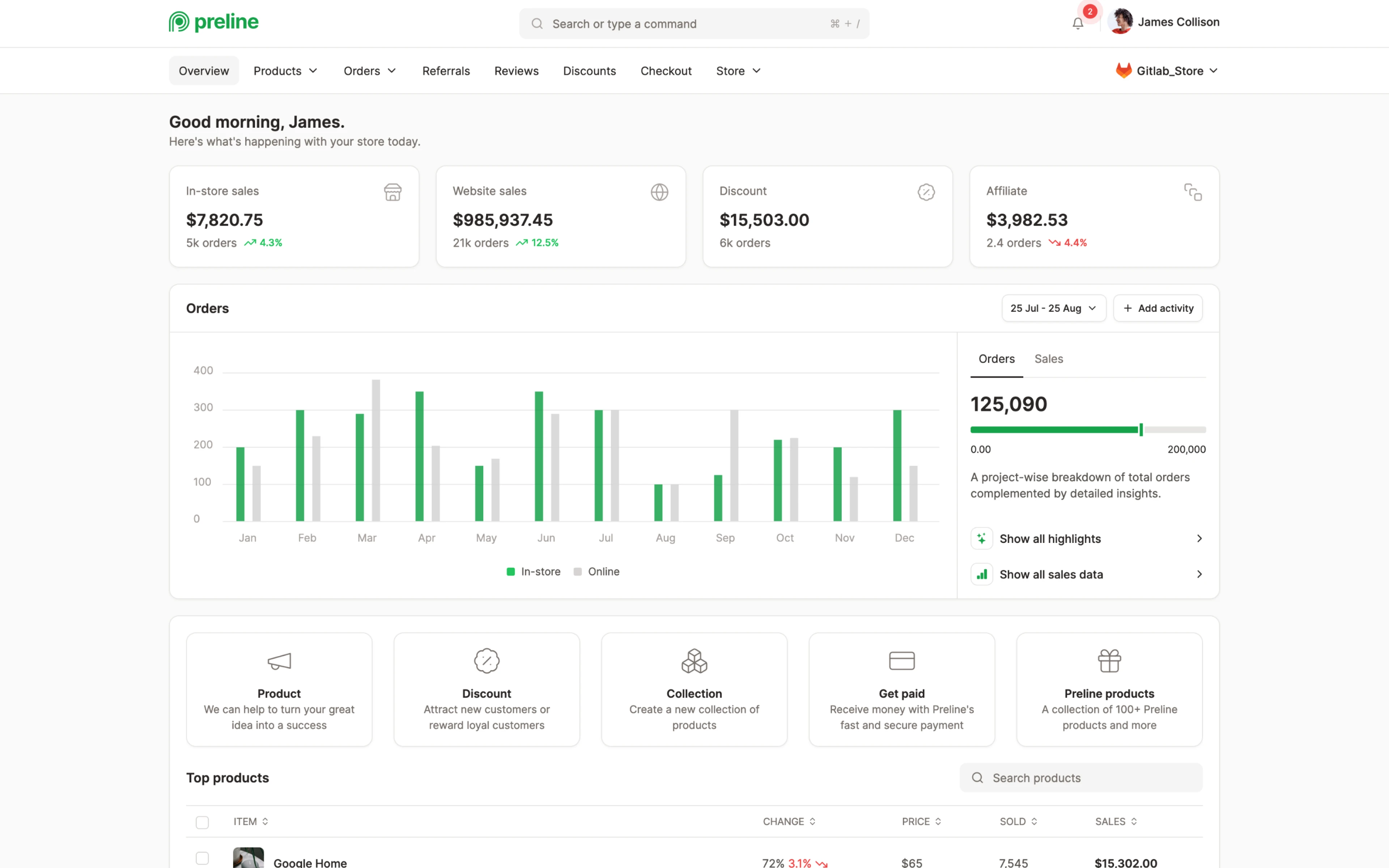 E-commerce Hero Image